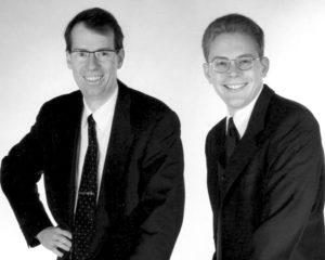 Bernd Zoller & Stefan Seidel im Gründungsjahr 1992